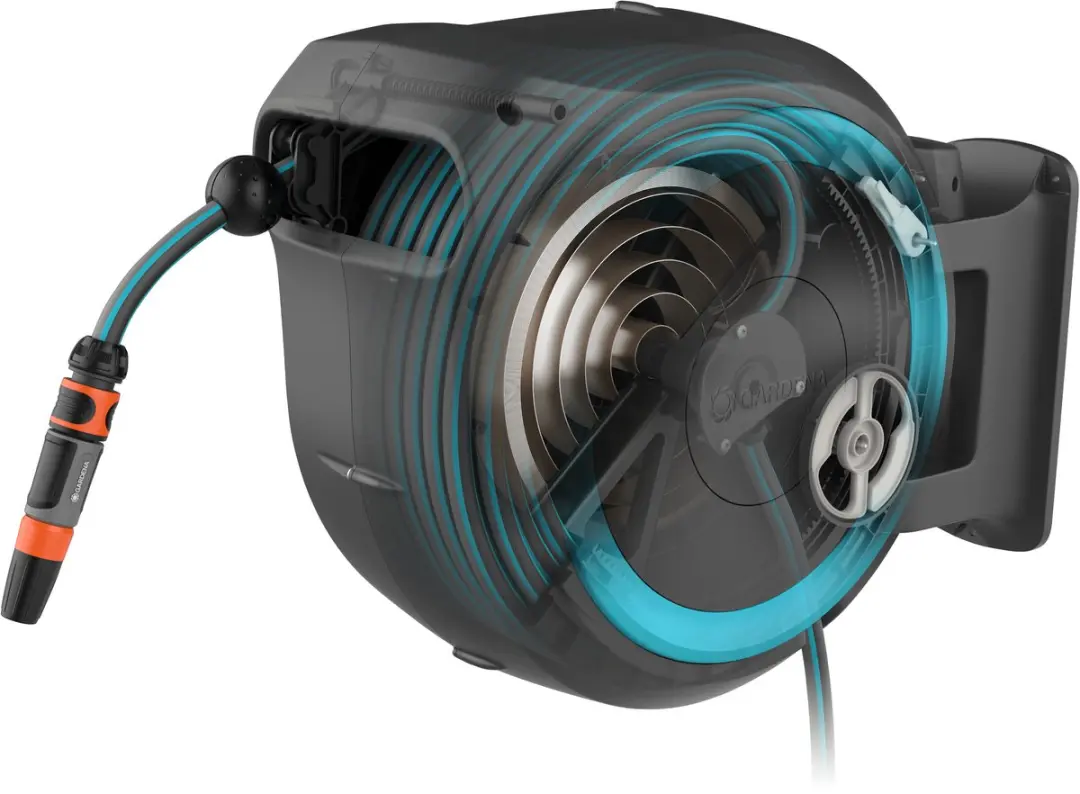 Gardena RollUp L Wandhaspel 30m - Ø11mm - Turkoois