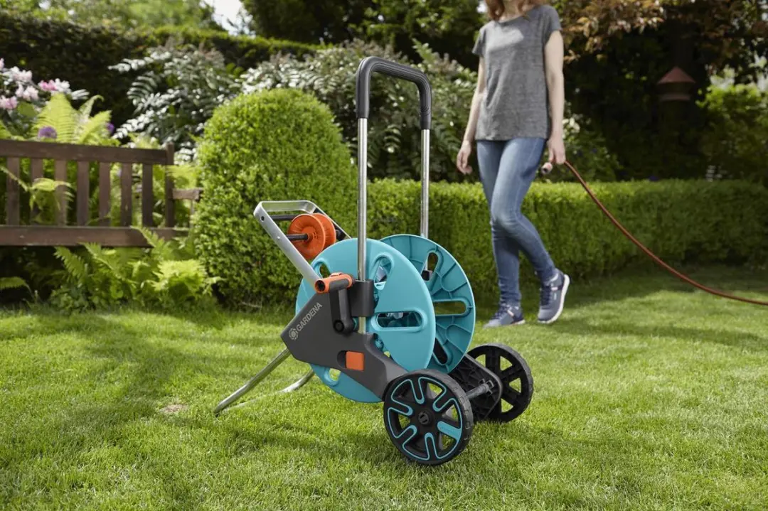 Gardena CleverRoll M Slangenwagen 60m - Turquoise