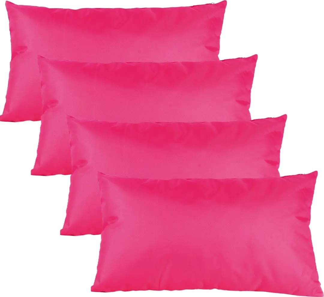 Anna's Collection Buitenkussens Fuchsia 4 Stuks