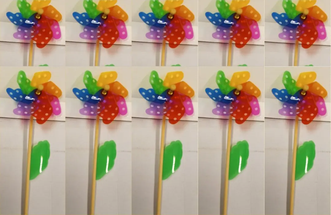 VDTOYS Grote Windmolens Regenboog