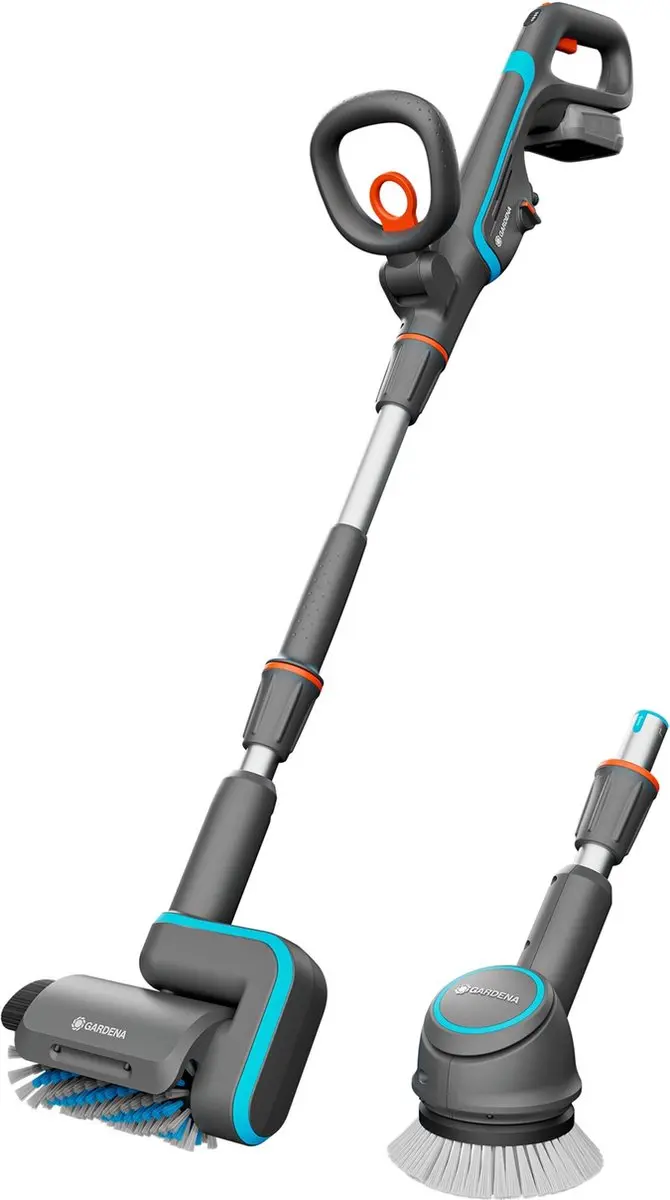 Gardena AquaBrush Universal Set 18V Terrasreiniger