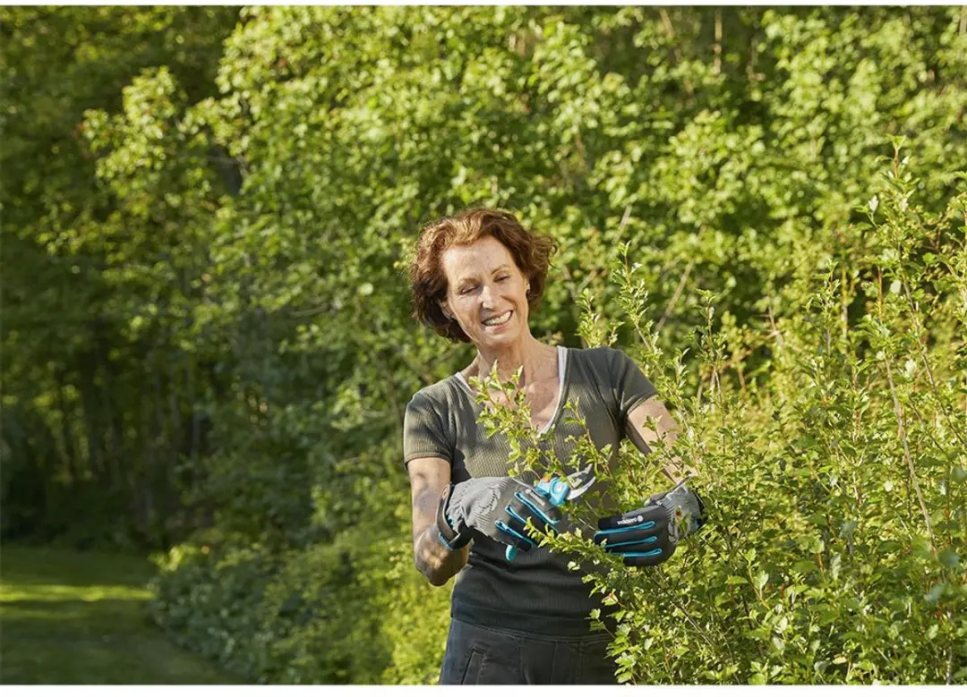 Gardena Handschoenen Struikonderhoud 11531-20 - L - Grijs/Zwart/Turquoise - afbeelding 6 van 6