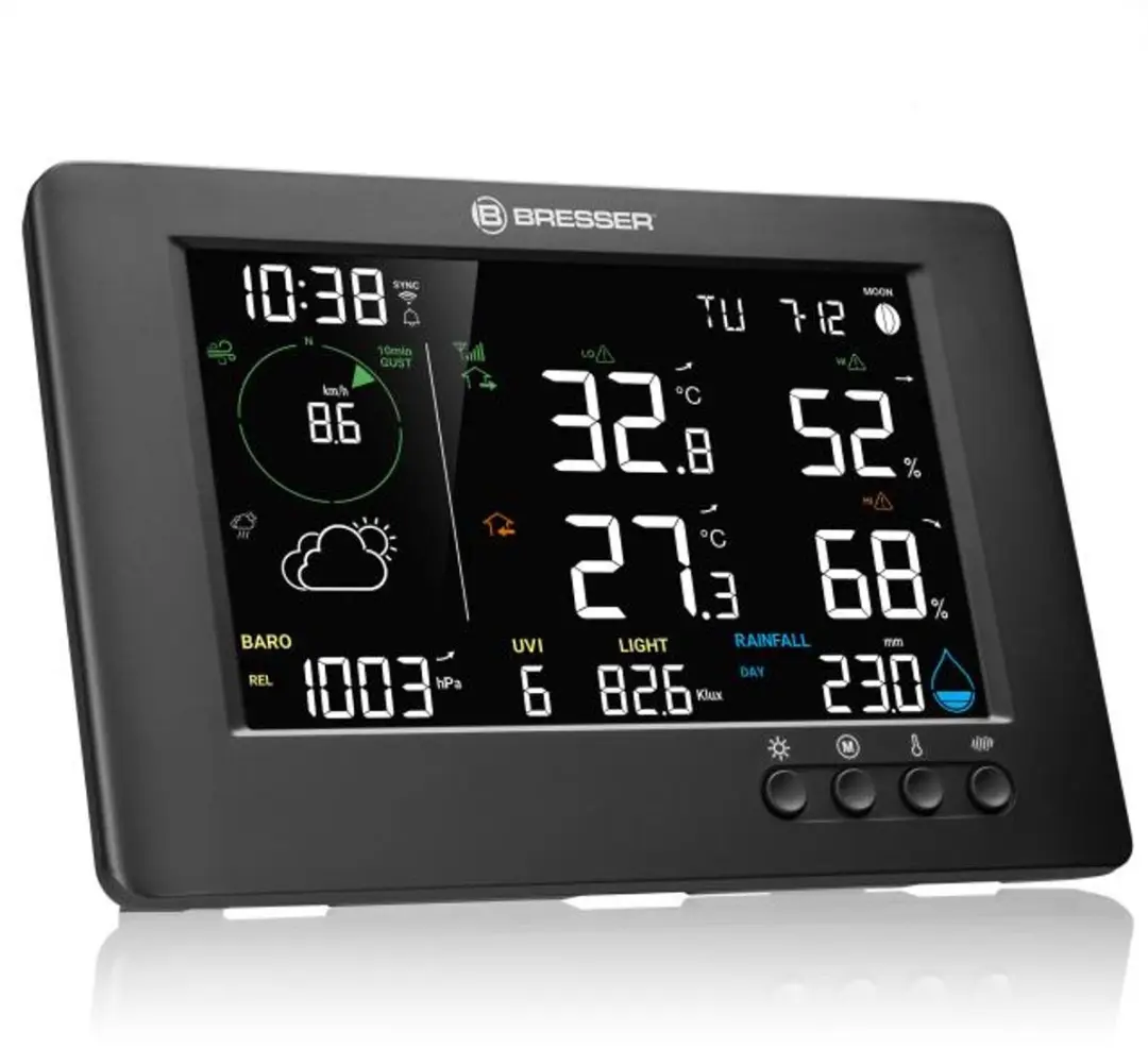 Bresser 7-in-1 Weerstation TB Wifi - Zwart/Wit