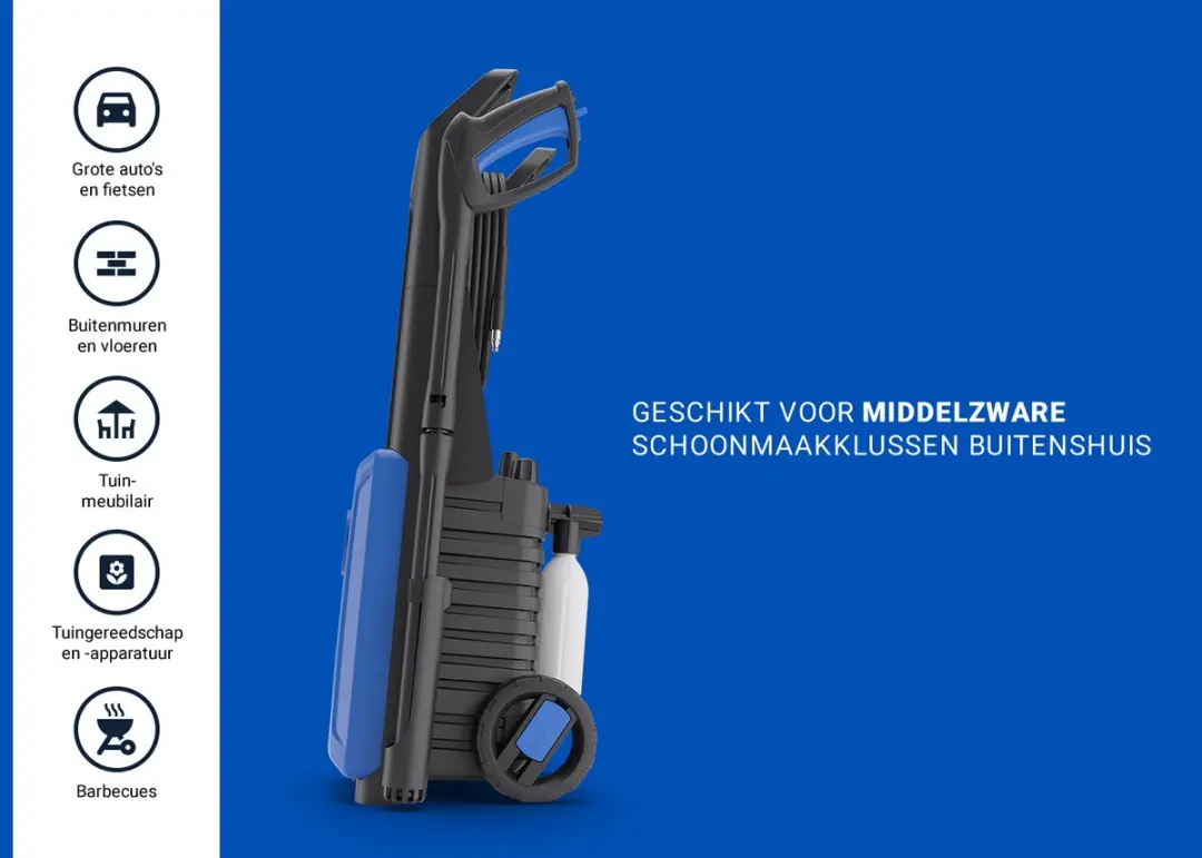 Nilfisk Classic 140 Hogedrukreiniger 2000W