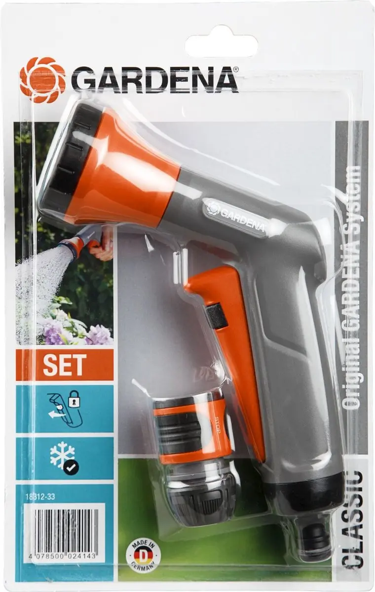 Gardena Classic Broes - 3 Tanden
