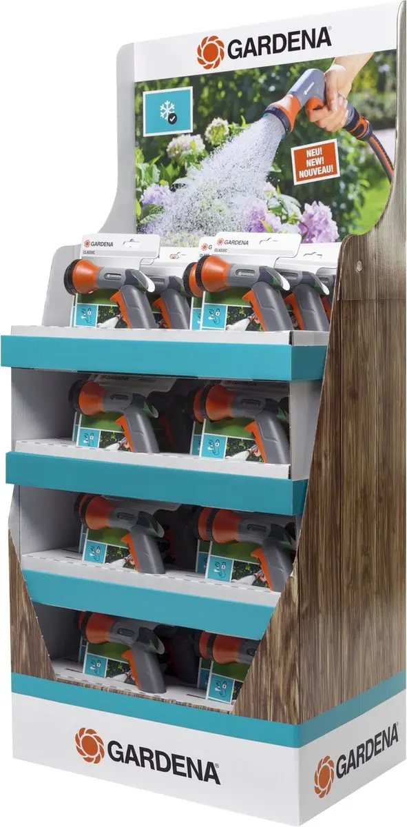Gardena Classic Broes - 3 Tanden