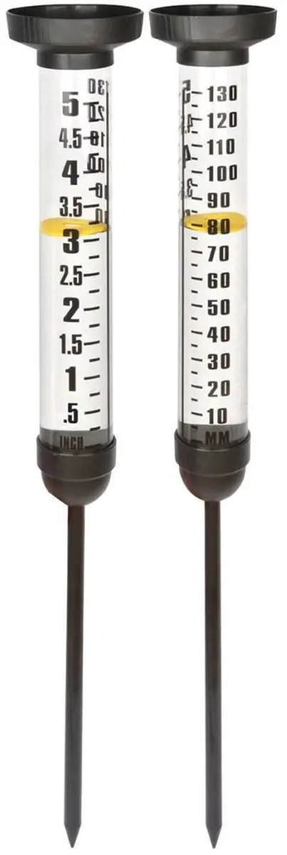 Esschert Design Reuze Regenmeter Kunststof - 130ml