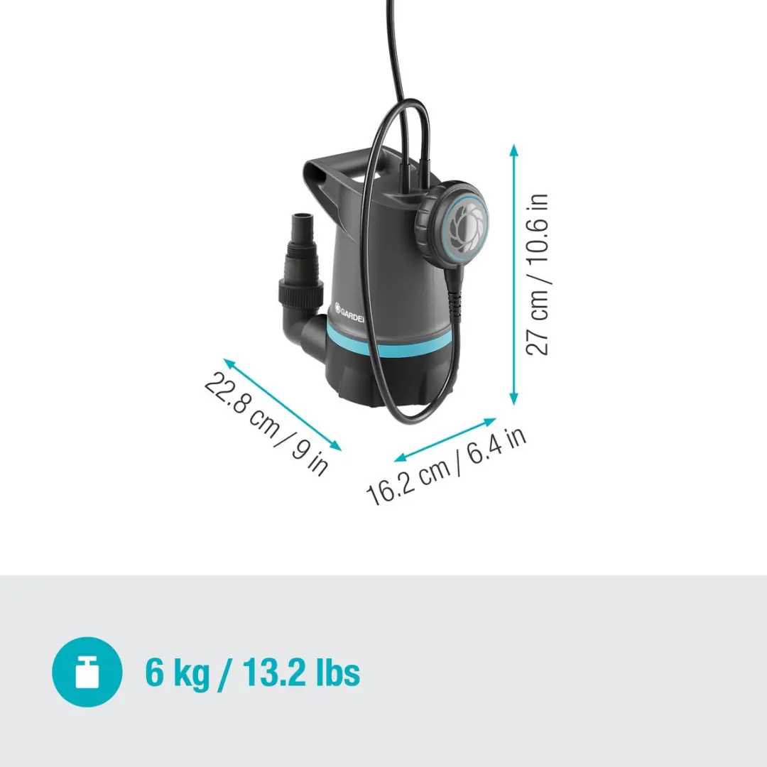 Gardena Dompelpomp 20000 BASIC 20.000 l/h - 550W
