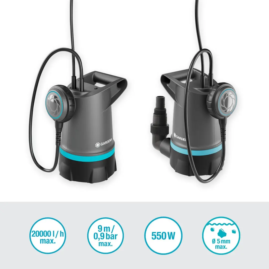 Gardena Dompelpomp 20000 BASIC 20.000 l/h - 550W