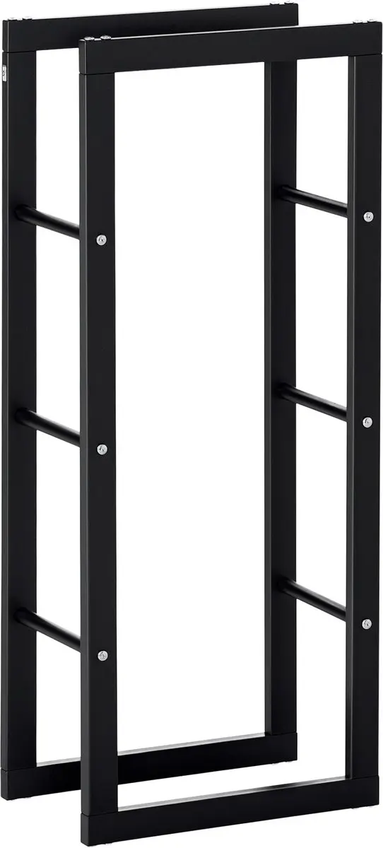 Homcom Vuurhoutrek Metaal 40x25x100cm