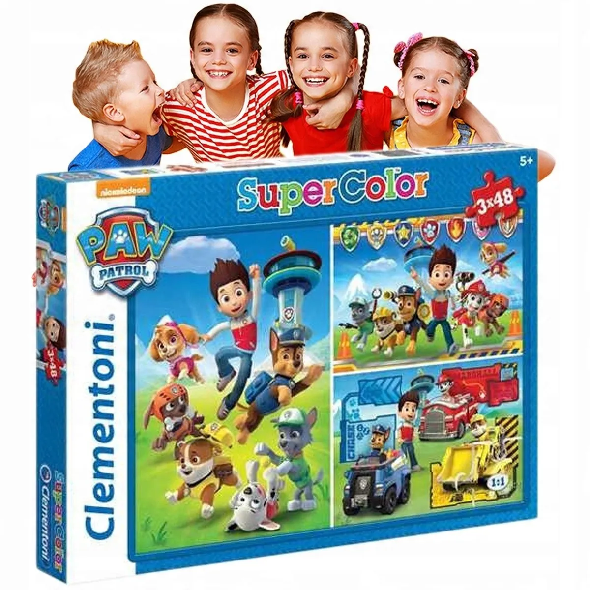 Clementoni PAW Patrol Puzzels - 144 Stuks (3x48) - Multi