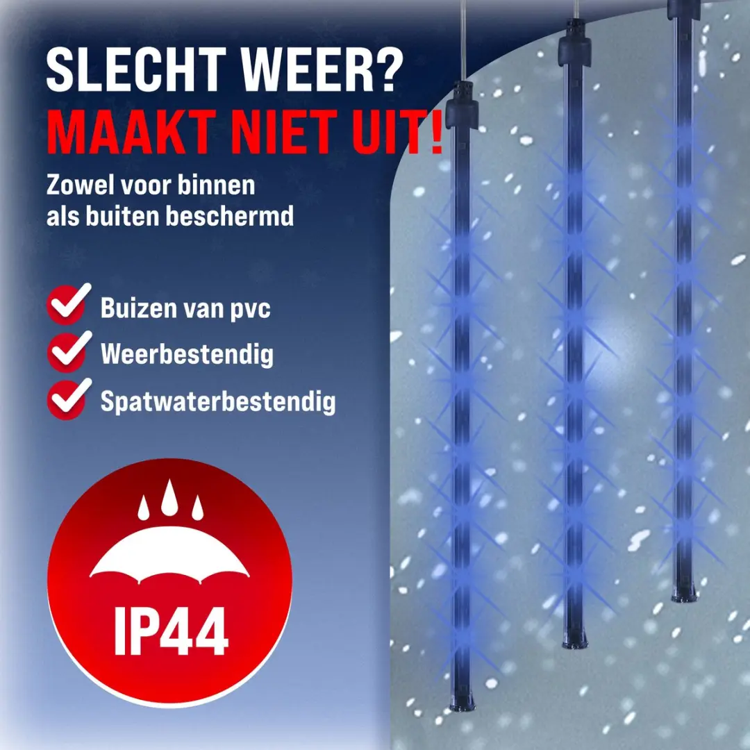 Monzana IJspegelverlichting 480 LED 360cm - Blauw