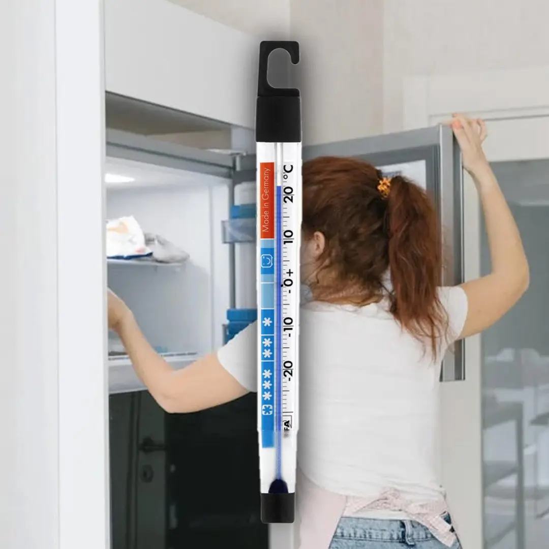 TFA Dostmann Koelkast & Vriezerthermometer - Zwart