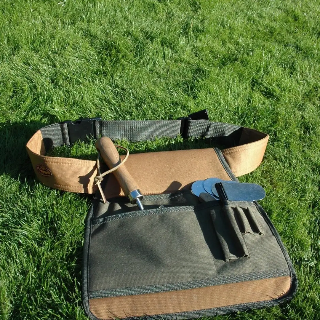 Esschert Design Tuingereedschapriem - Groen