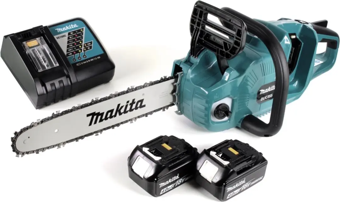 Makita DUC355RM2 Accu-kettingzaag 36V - 35cm - 2x 4.0Ah accu + lader