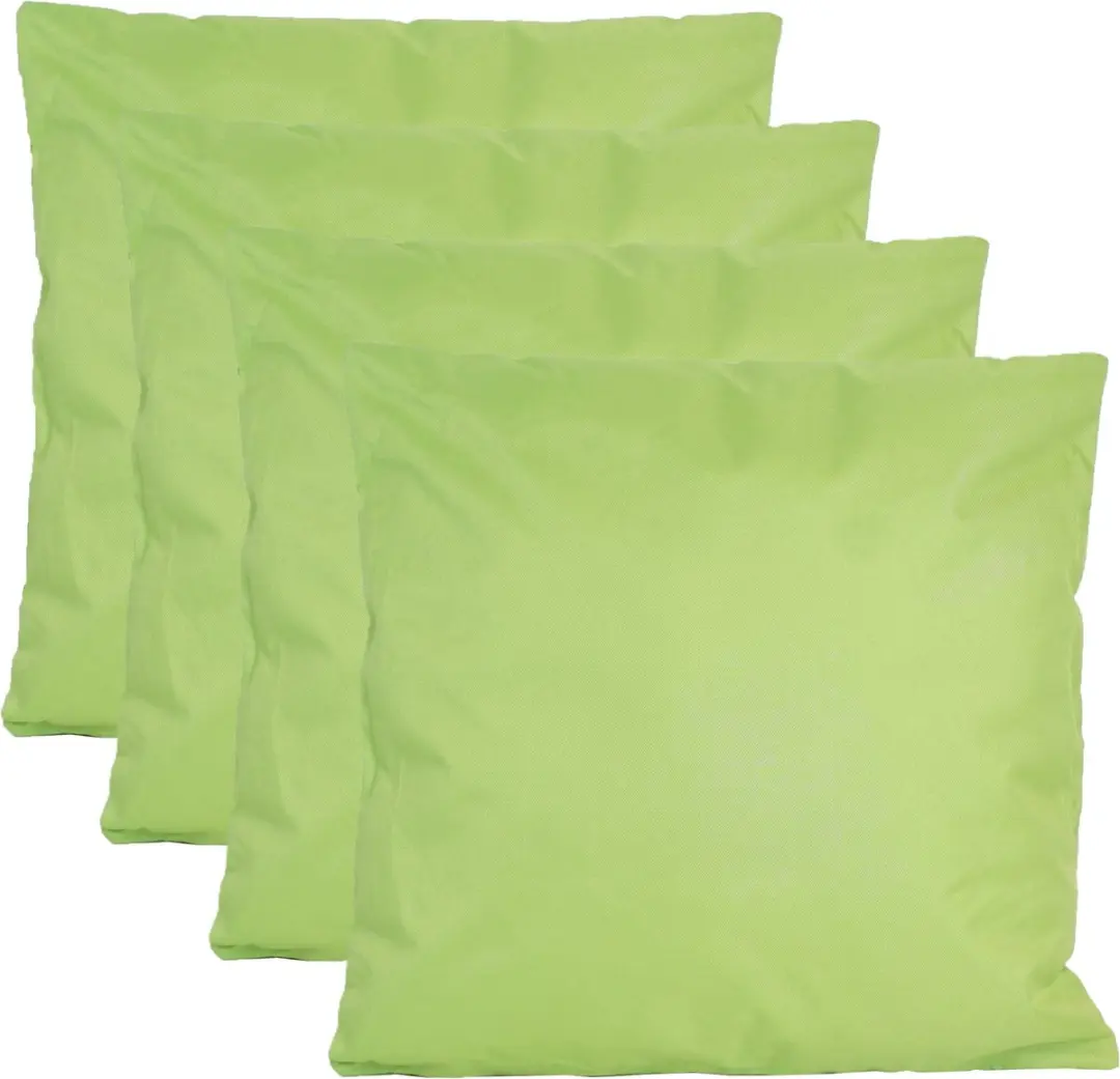 Anna's Collection Buitenkussens 4 Stuks 60x60cm Groen