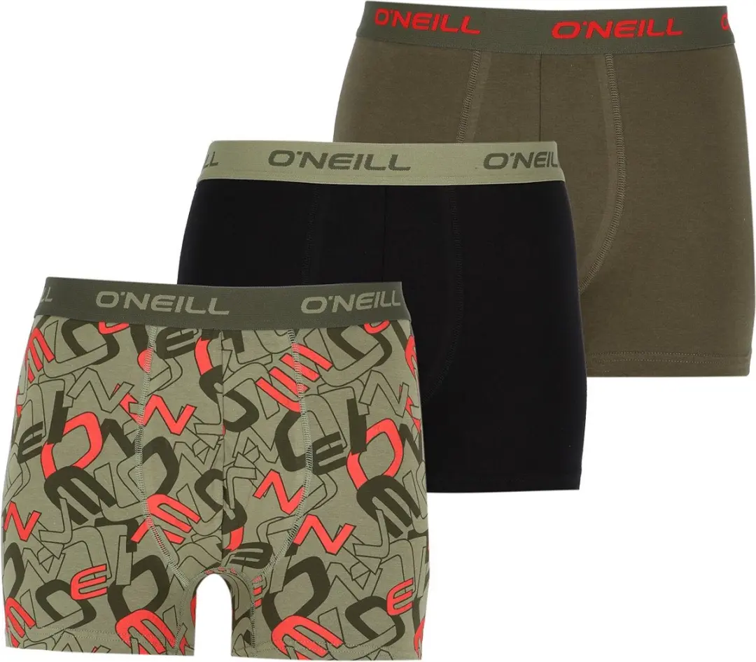 O'Neill Heren Boxershorts 3 Pack