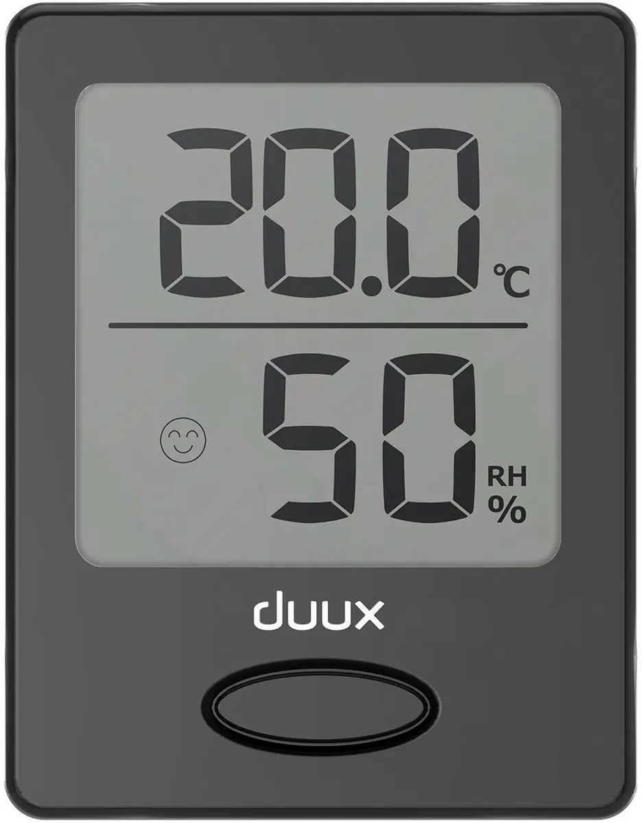 Duux Sense Thermometer Hygrometer - Zwart