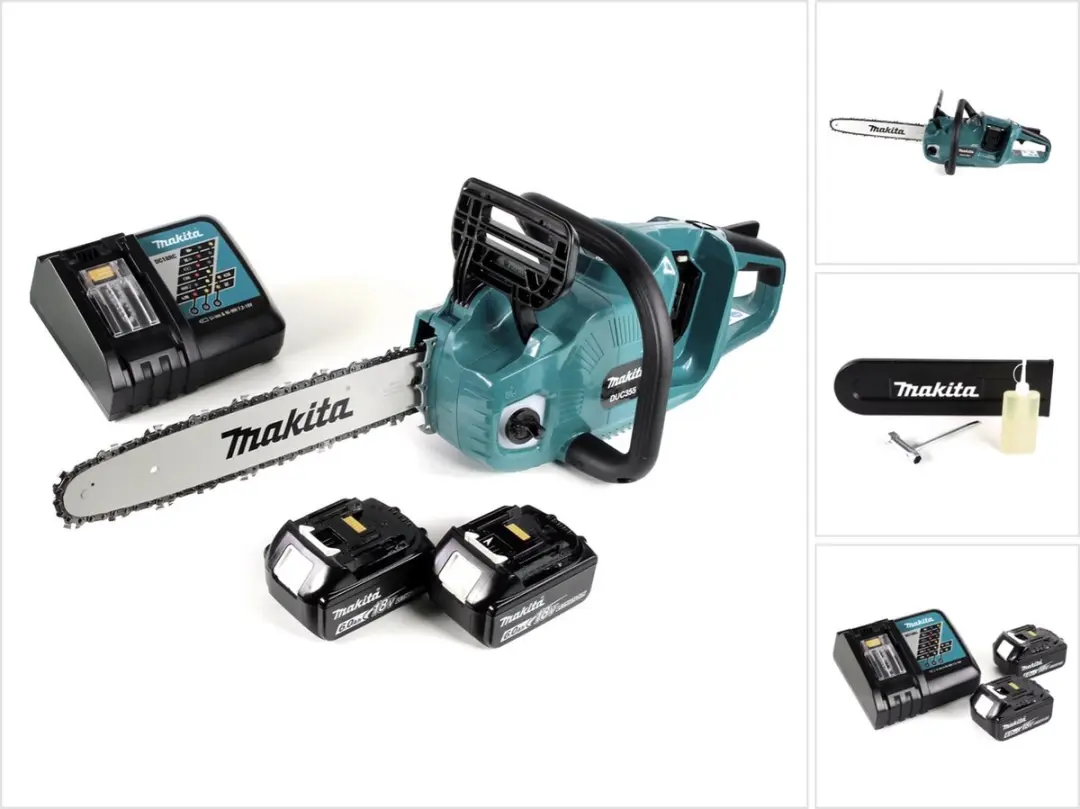 Makita DUC355RG2 Accu-kettingzaag 36V