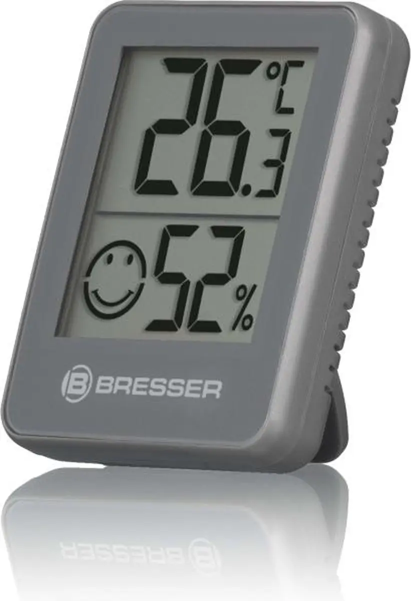 Bresser ClimaTemp Hygro Indicator Weerstation - 3 Stuks - Grijs
