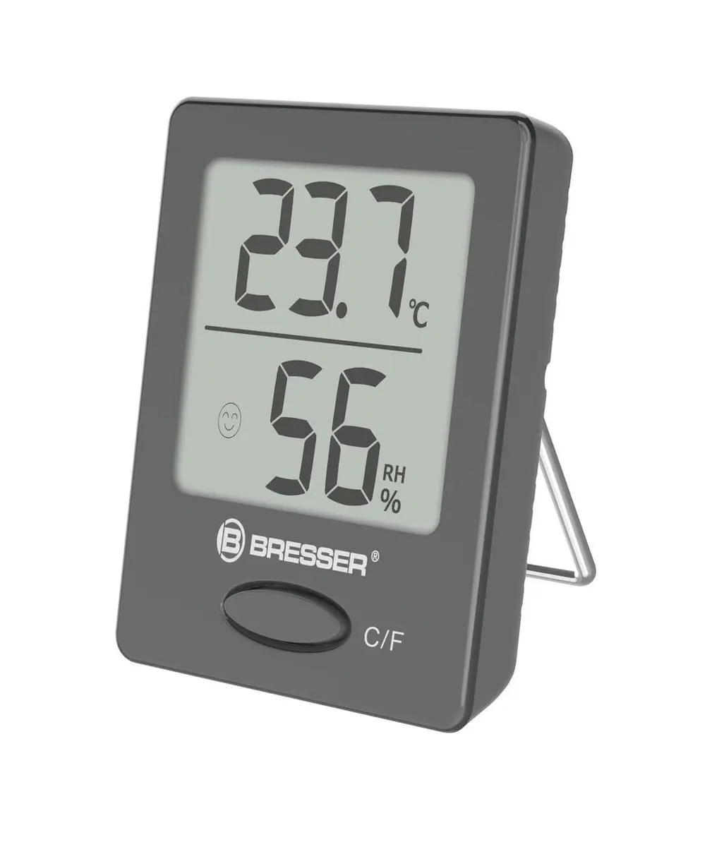 Bresser ClimaTemp Hygro Indicator Weerstation - 3 Stuks - Grijs