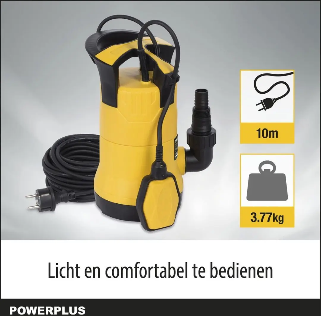 Powerplus Dompelpomp POWXG9504 250W - 5500 l/u