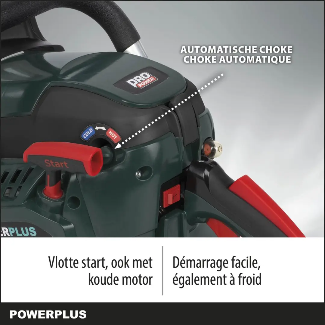 Powerplus POWPG20130 Benzine Kettingzaag 45.4cc