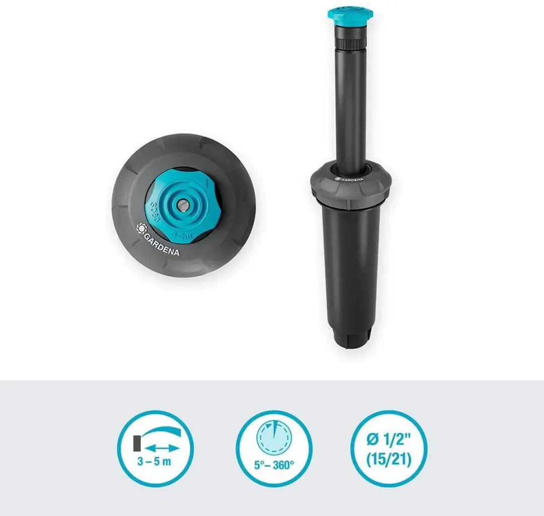 Gardena Verzonken Sproeier 13mm Ø - afbeelding 6 van 6
