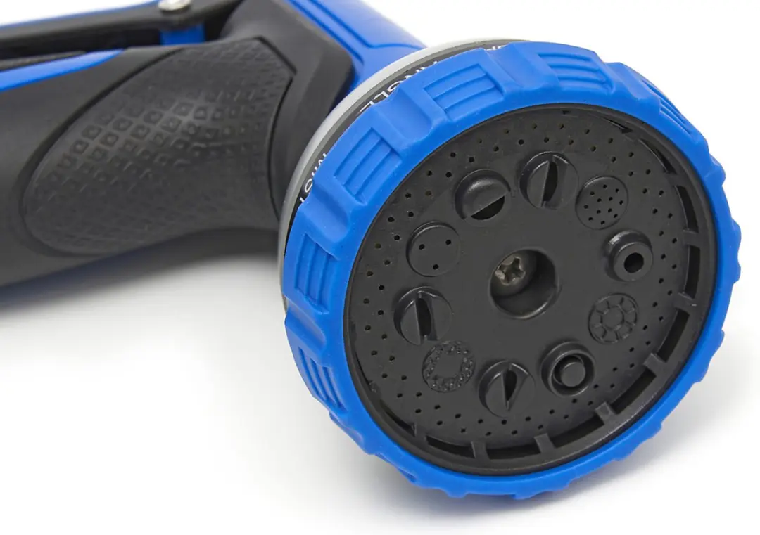 HBM Flexibele Tuinslang 30m - 10-in-1 Sproeikop