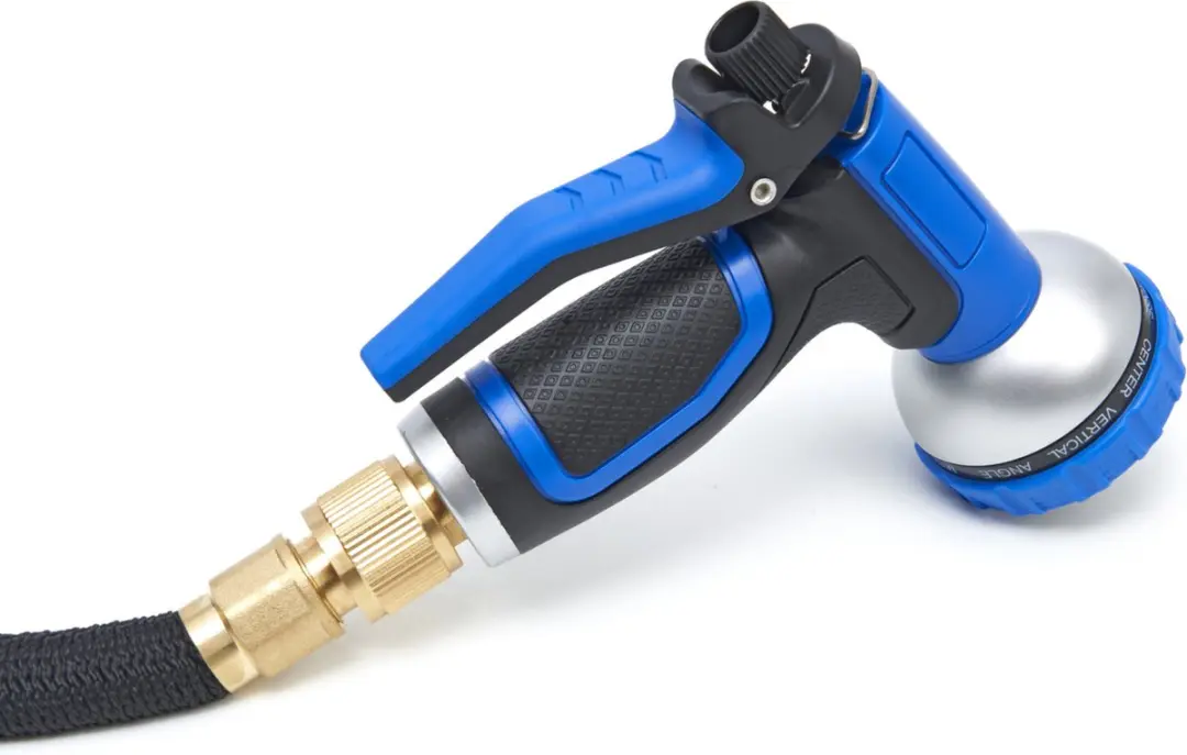 HBM Flexibele Tuinslang 30m - 10-in-1 Sproeikop