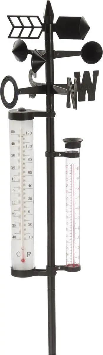 Bellatio Design Regenmeter Weerstation 150cm
