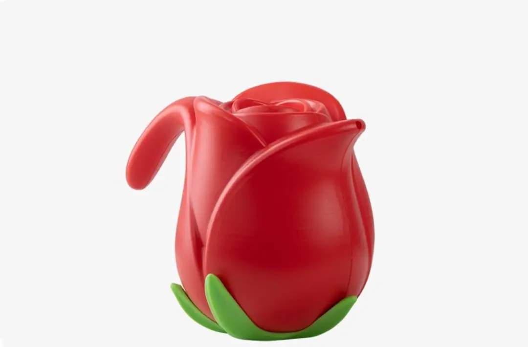 Esschert Design Roos Gieter 1,55 liter - Rood/Groen