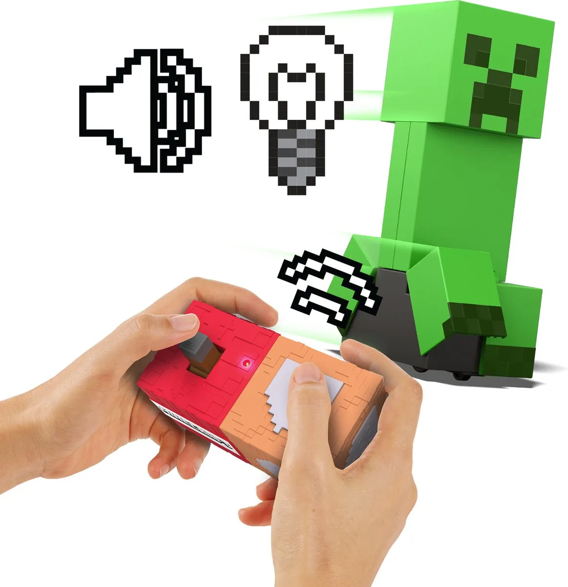 Mattel Minecraft Exploding Creeper RC Speelgoed 30cm - Multicolor