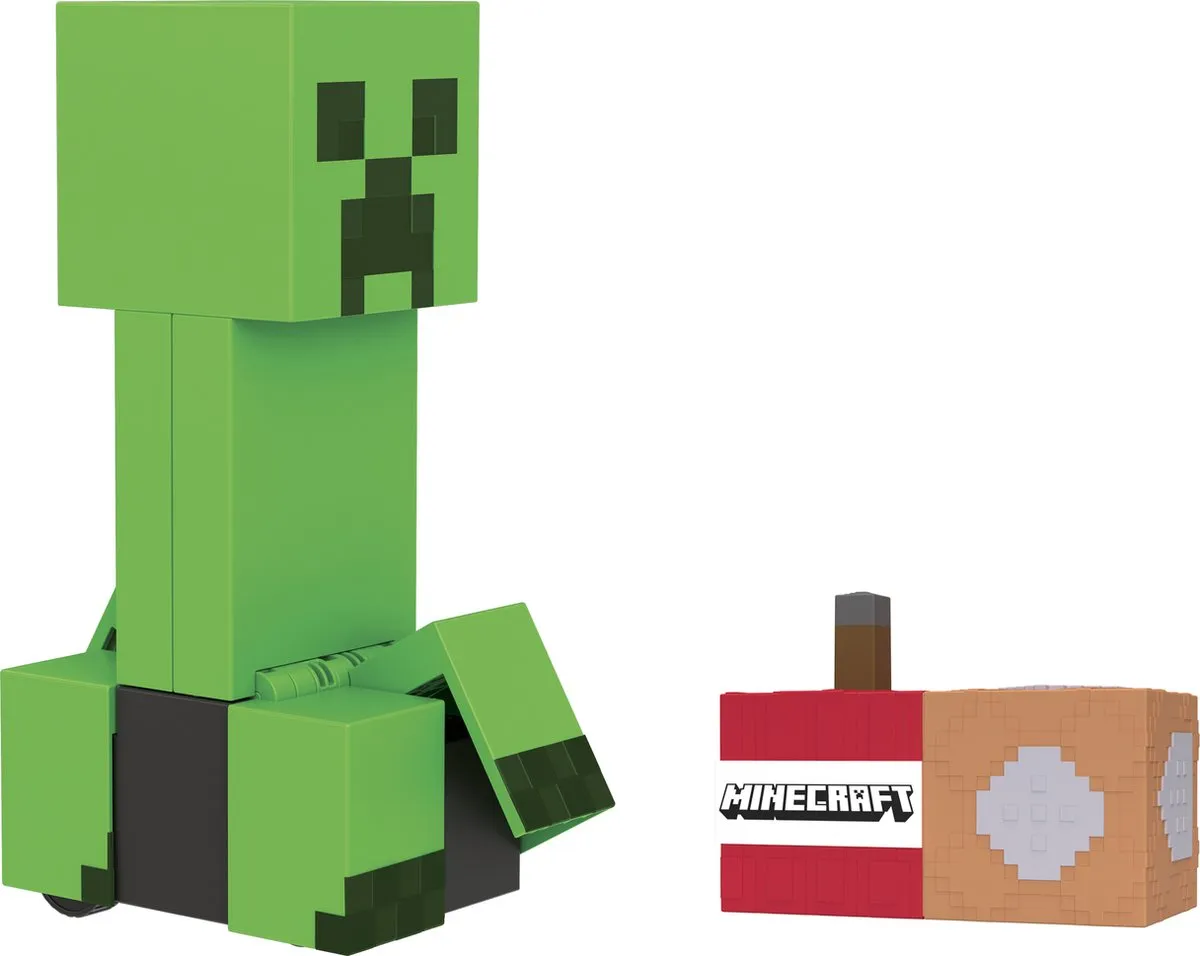 Mattel Minecraft Exploding Creeper RC Speelgoed 30cm
