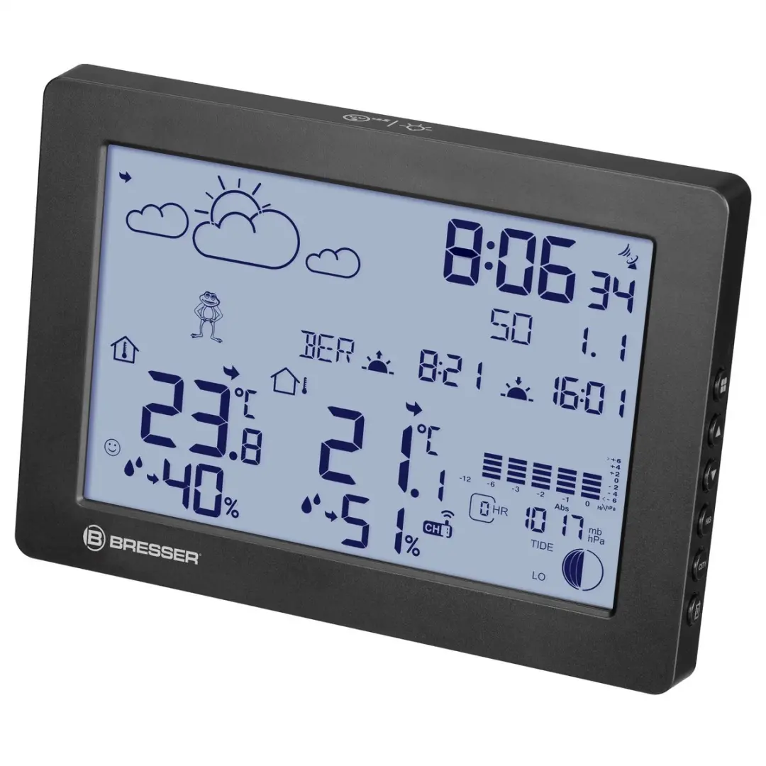 Bresser Weerstation BaroTemp HZ Thermo-Hygrosensor - Grijs