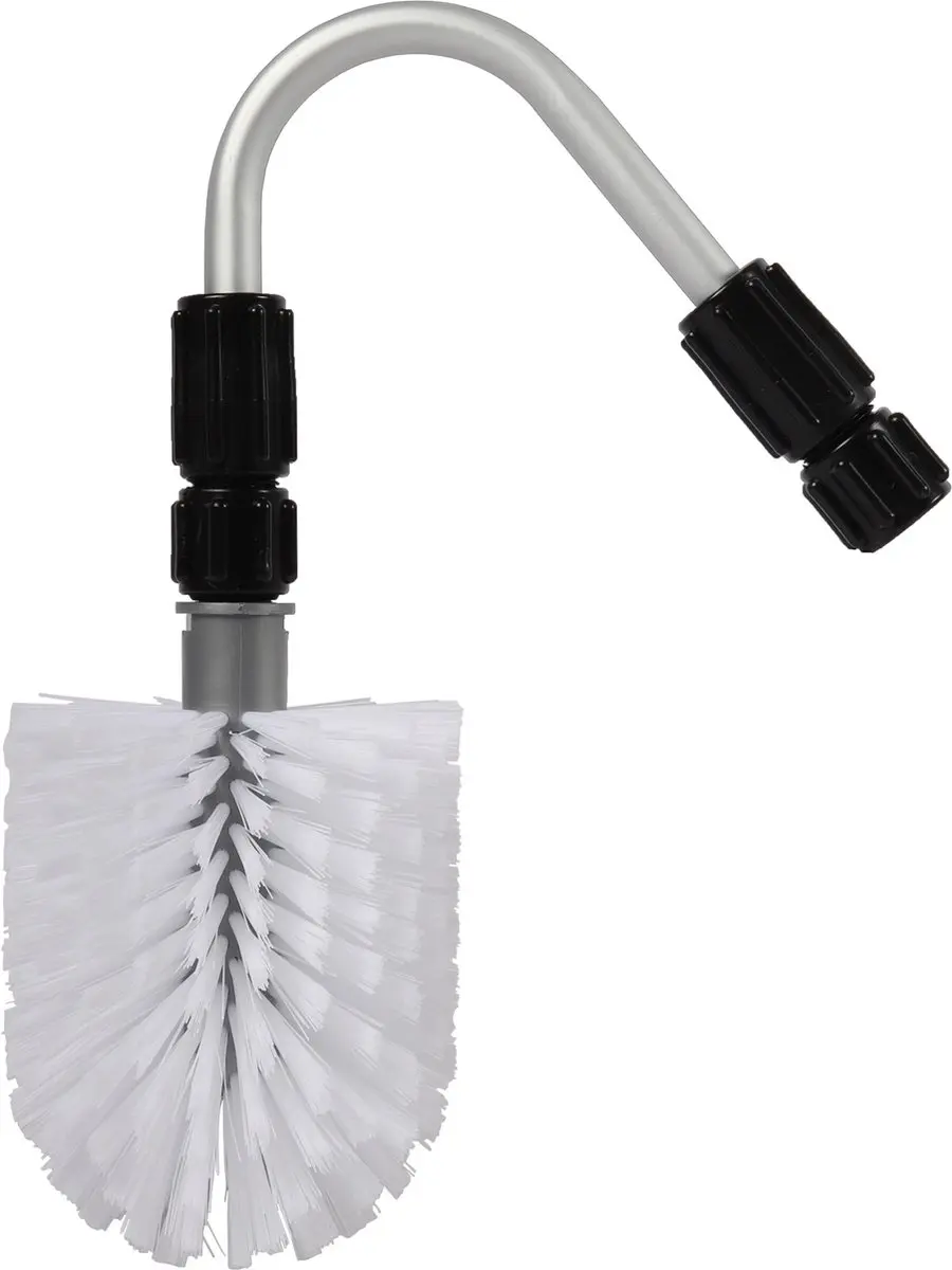 Talen Tools Dakgootborstel Opzetstuk - Auto - Wit/Zilver/Zwart