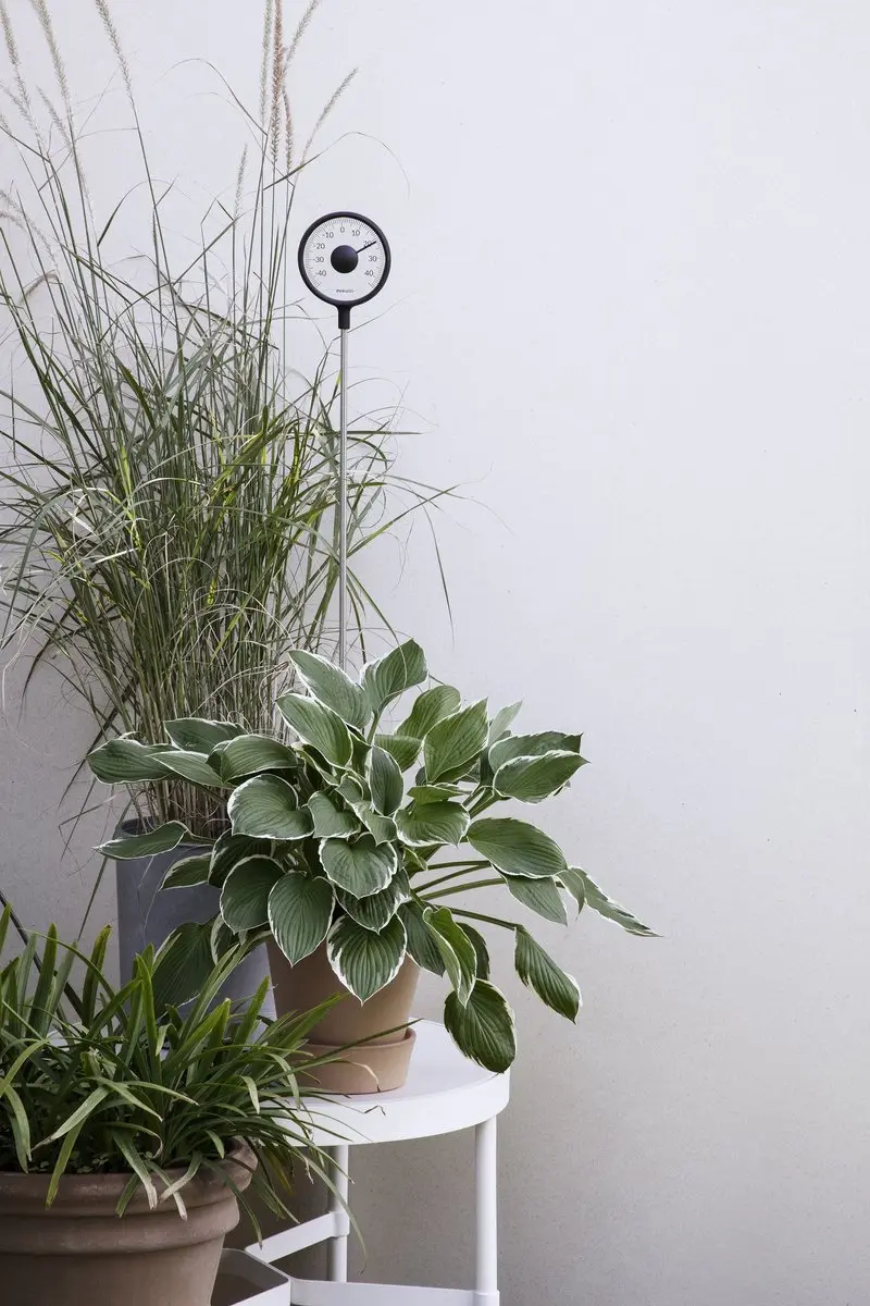 Eva Solo Outdoor Thermometer met Grondspies - Zwart