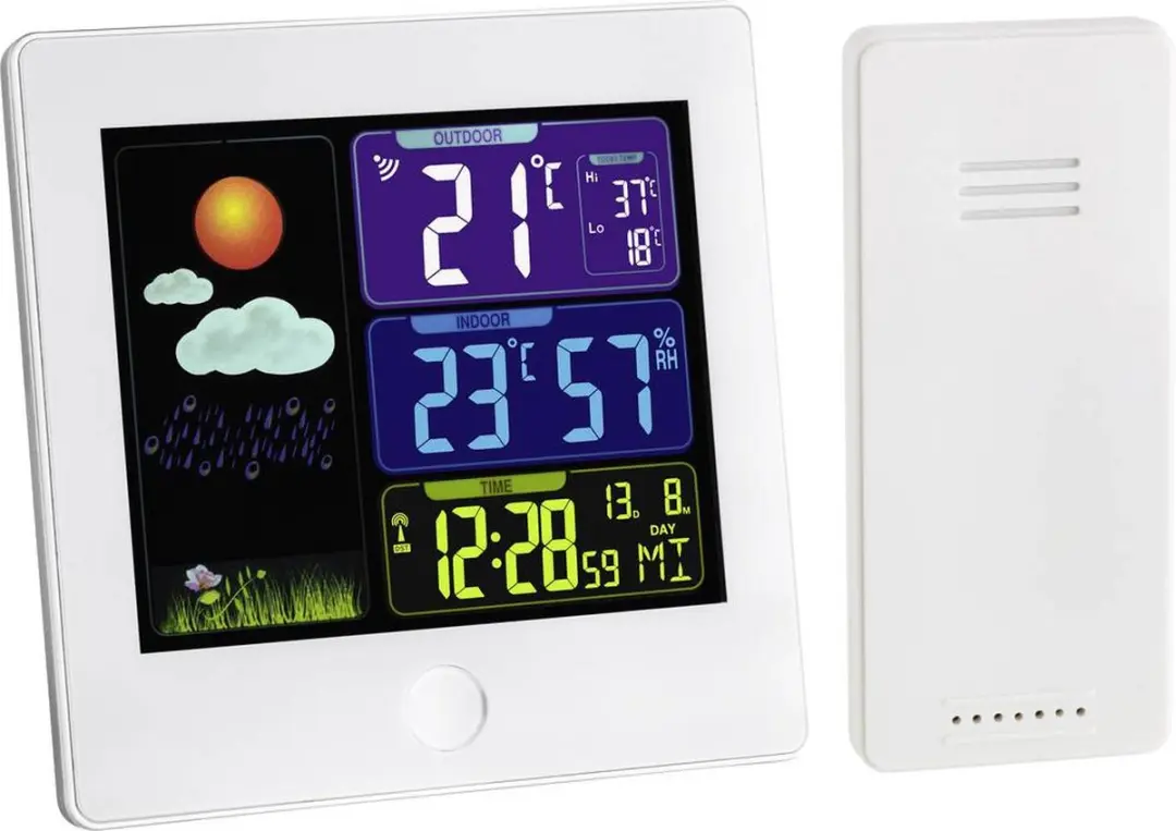 TFA Dostmann 35.1133.02 Draadloos Weerstation - Wit