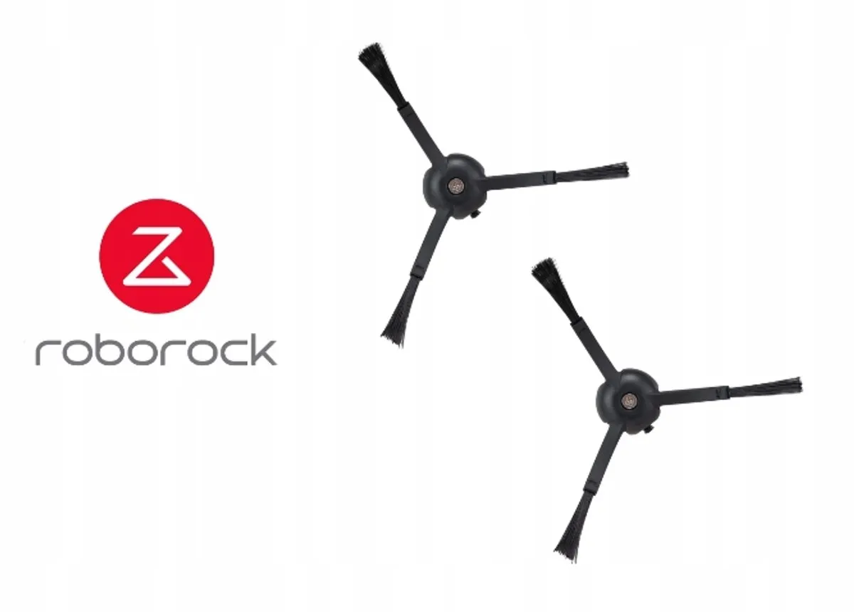 Roborock Zijborstels - Origineel - 2 Stuks - Zwart