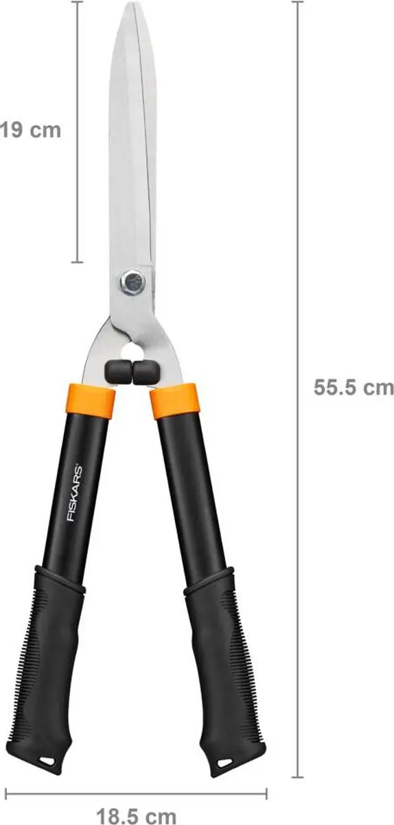 Fiskars Solid Heggenschaar 55,5cm - Hard staal