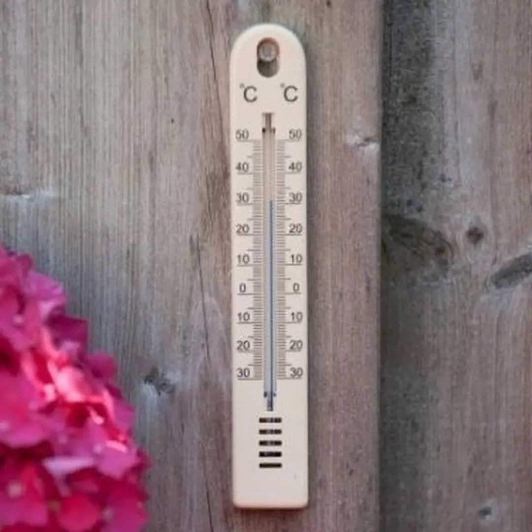 Nature Buitenthermometer Beige