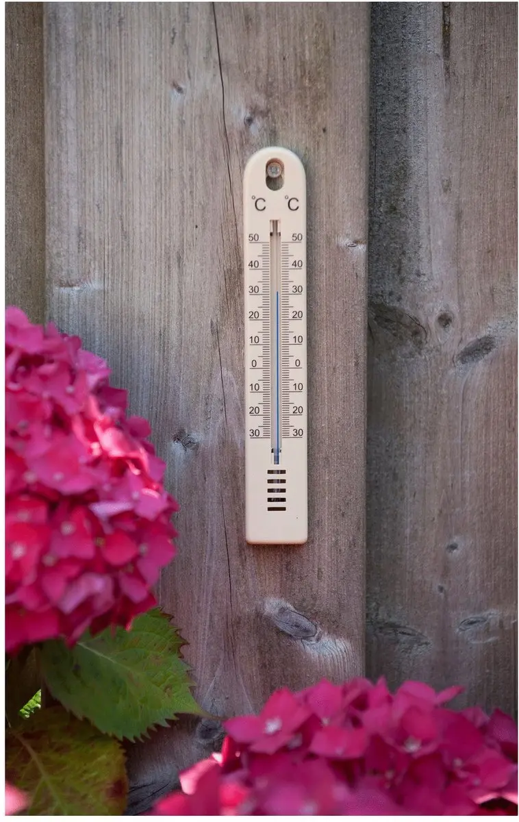 Nature Buitenthermometer Beige