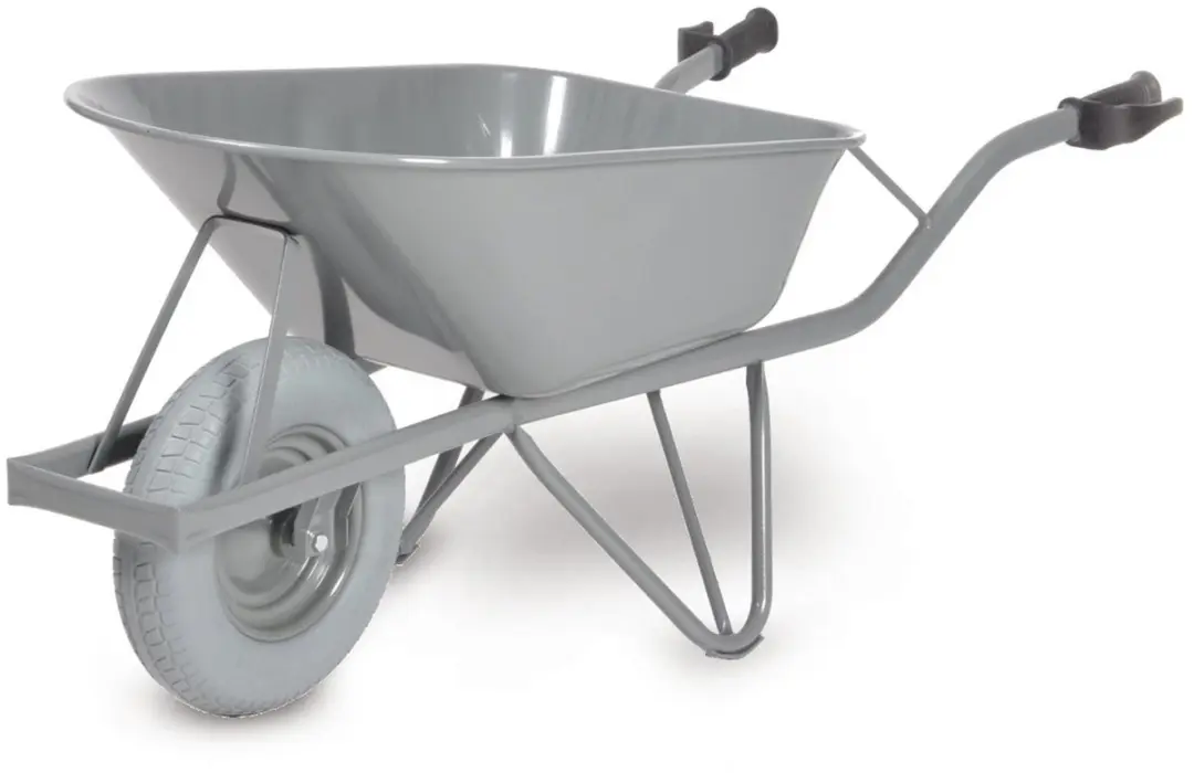 Matador M-115-L4 Easy Rider Kruiwagen 80L - Zilver - afbeelding 6 van 6
