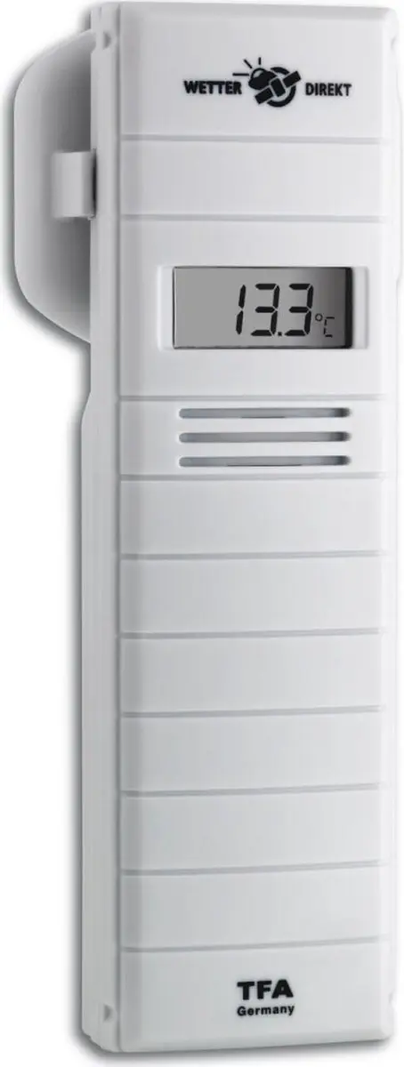 TFA Dostmann 30.3155.WD Horloge - Kleurloos