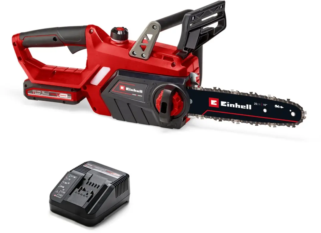 Einhell Accu Kettingzaag GE-LC 18/25 Li Kit - 18V 3.0Ah - afbeelding 6 van 6