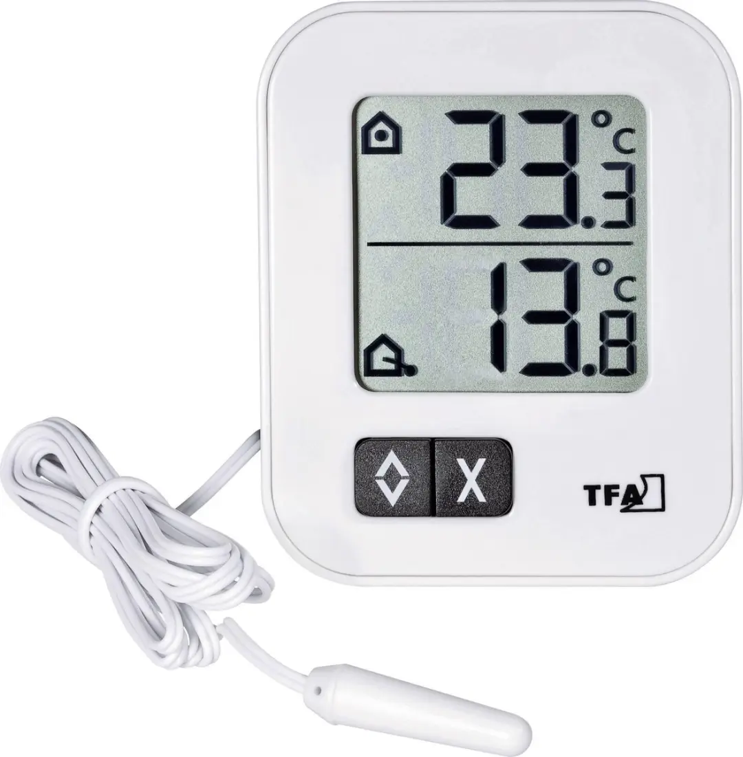 TFA Dostmann Thermometer Wit