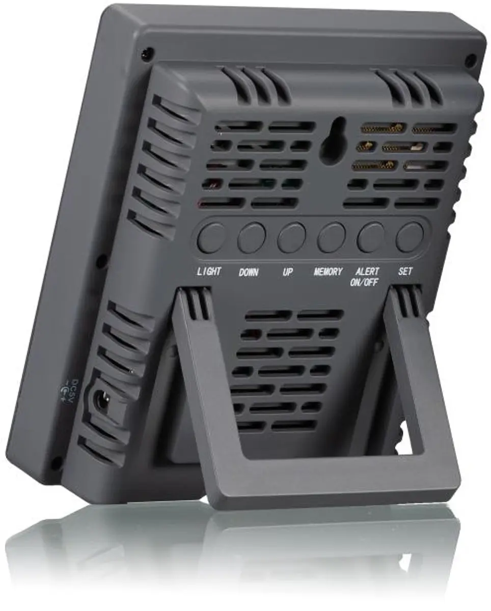 Bresser CO₂ Air Quality Monitor Smile - Grijs