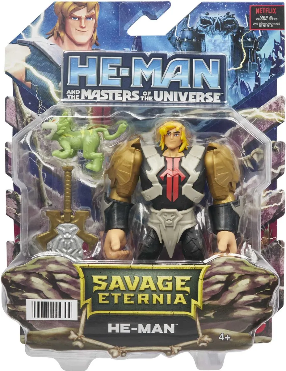 Mattel He-Man en Cringer Actiefiguren HLF51 - Multicolor