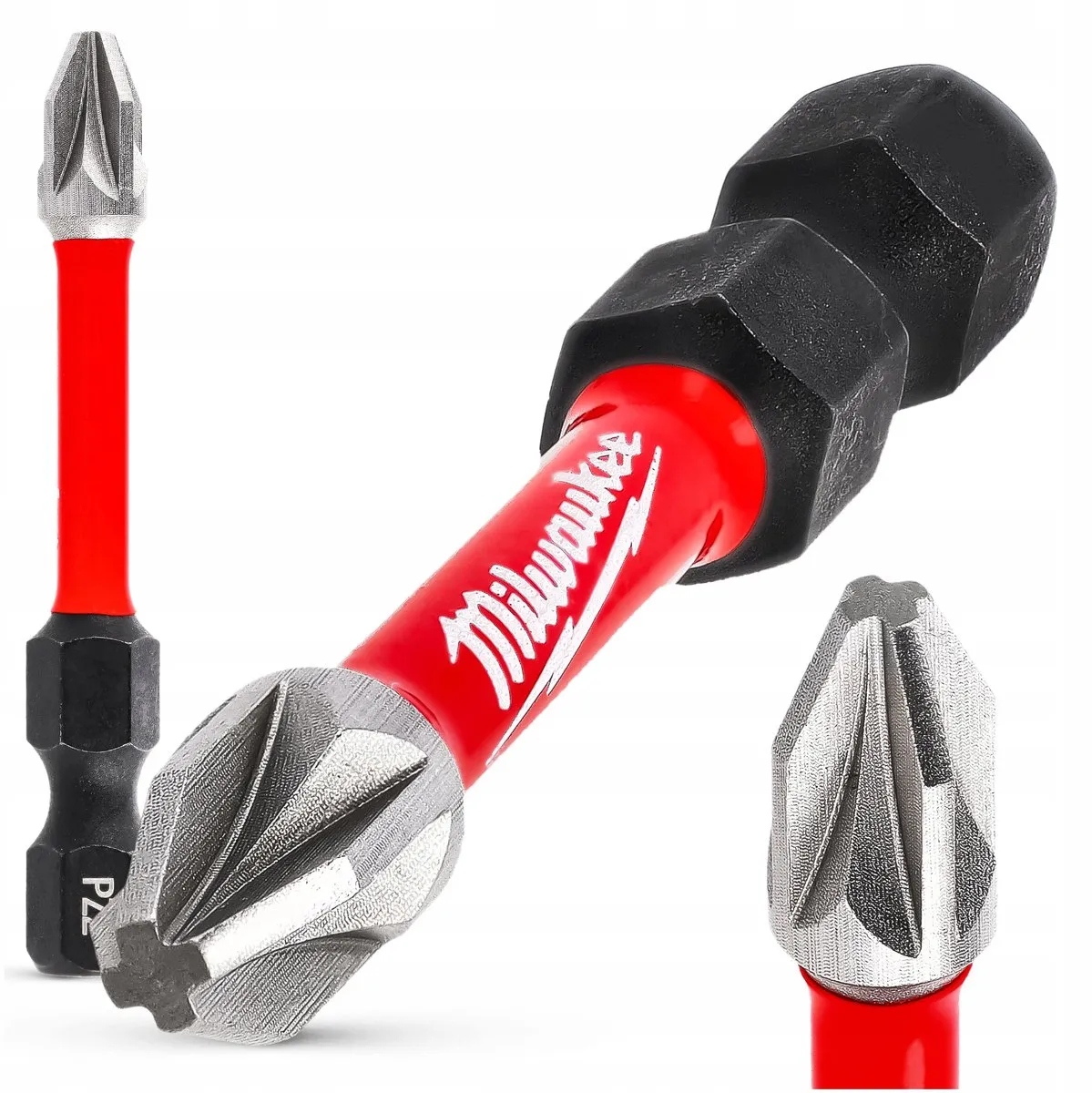 Milwaukee PZ2 Impact Bit 50mm Magnetisch 1/4" HEX