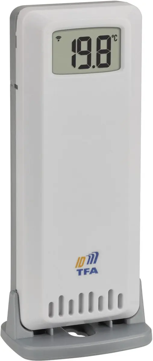 TFA Dostmann TFA.me ID-04 WiFi-Weerstation - 4 Dagen Voorspelling - 5 Sensoren - Zwart - afbeelding 6 van 6